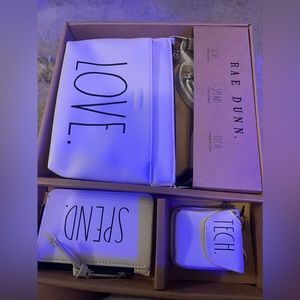 Brand New Rae Dunn matching purse set